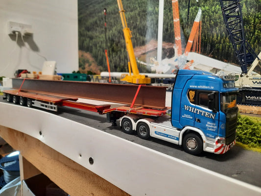 1:50 Scale 75ft Steel Beam Load