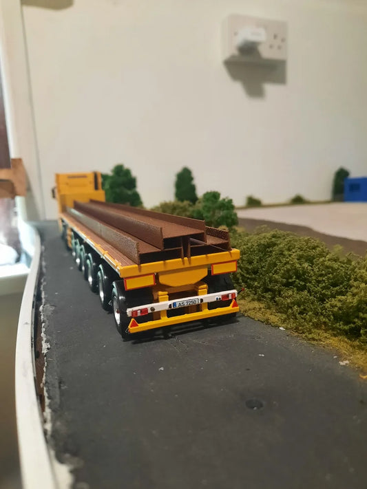 1:50 Scale 60ft Steel Beam. Pack of 3
