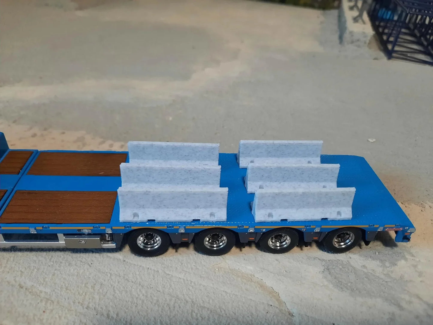 1:87 Scale Jersey Barriers