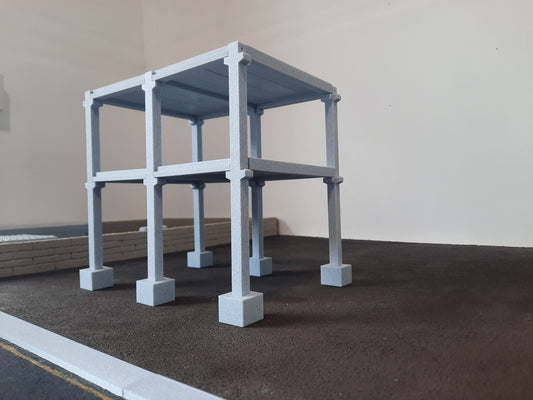 1:50 Scale Precast Structure Type B 2 Story