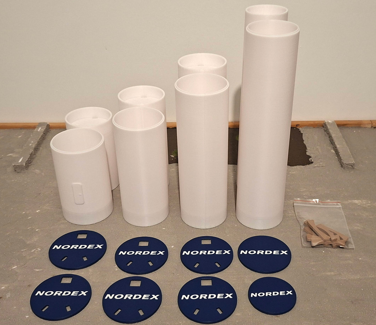 1:50 Scale Model Wind Turbine DIY KIT Type 2