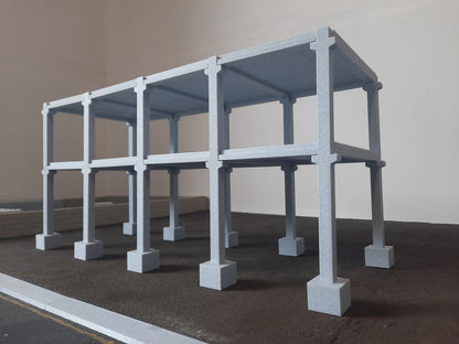 1:50 Scale Precast Structure Type D 2 Story