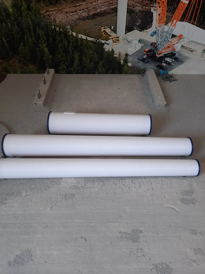 1:64 Scale Model Wind Turbine Assembled