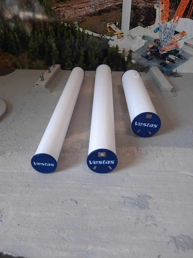 1:64 Scale Model Wind Turbine Assembled