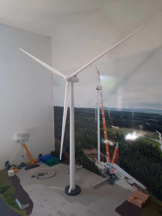 1:76 Scale Vestas V100 Wind Turbine Assembled