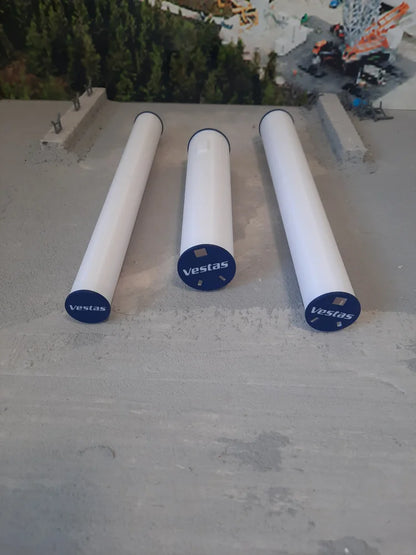 1:76 Scale Vestas V100 Wind Turbine Assembled