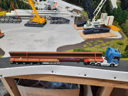 1:50 Scale 75ft Steel Beam Load