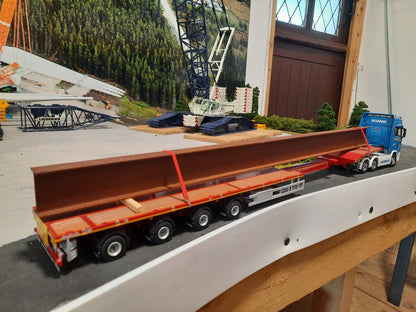 1:50 Scale 75ft Steel Beam Load