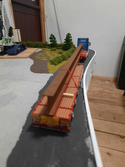 1:50 Scale 75ft Steel Beam Load