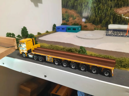1:50 Scale 60ft Steel Beam. Pack of 3