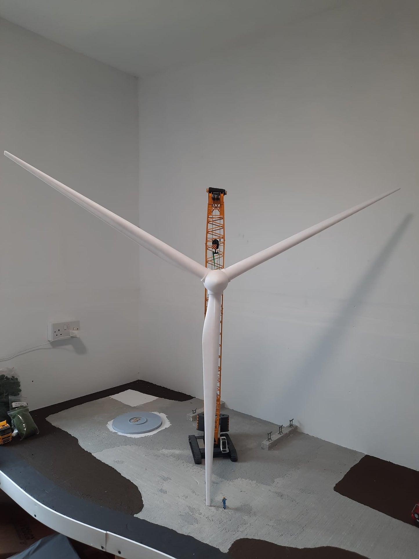 1:50 Scale Wind Turbine Blade Load for Diecast Cranes