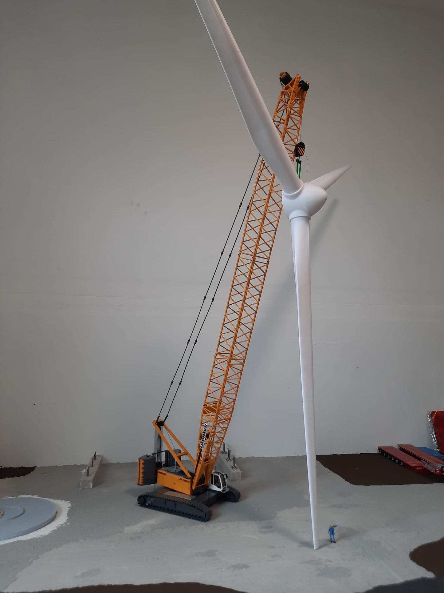 1:50 Scale Wind Turbine Blade Load for Diecast Cranes