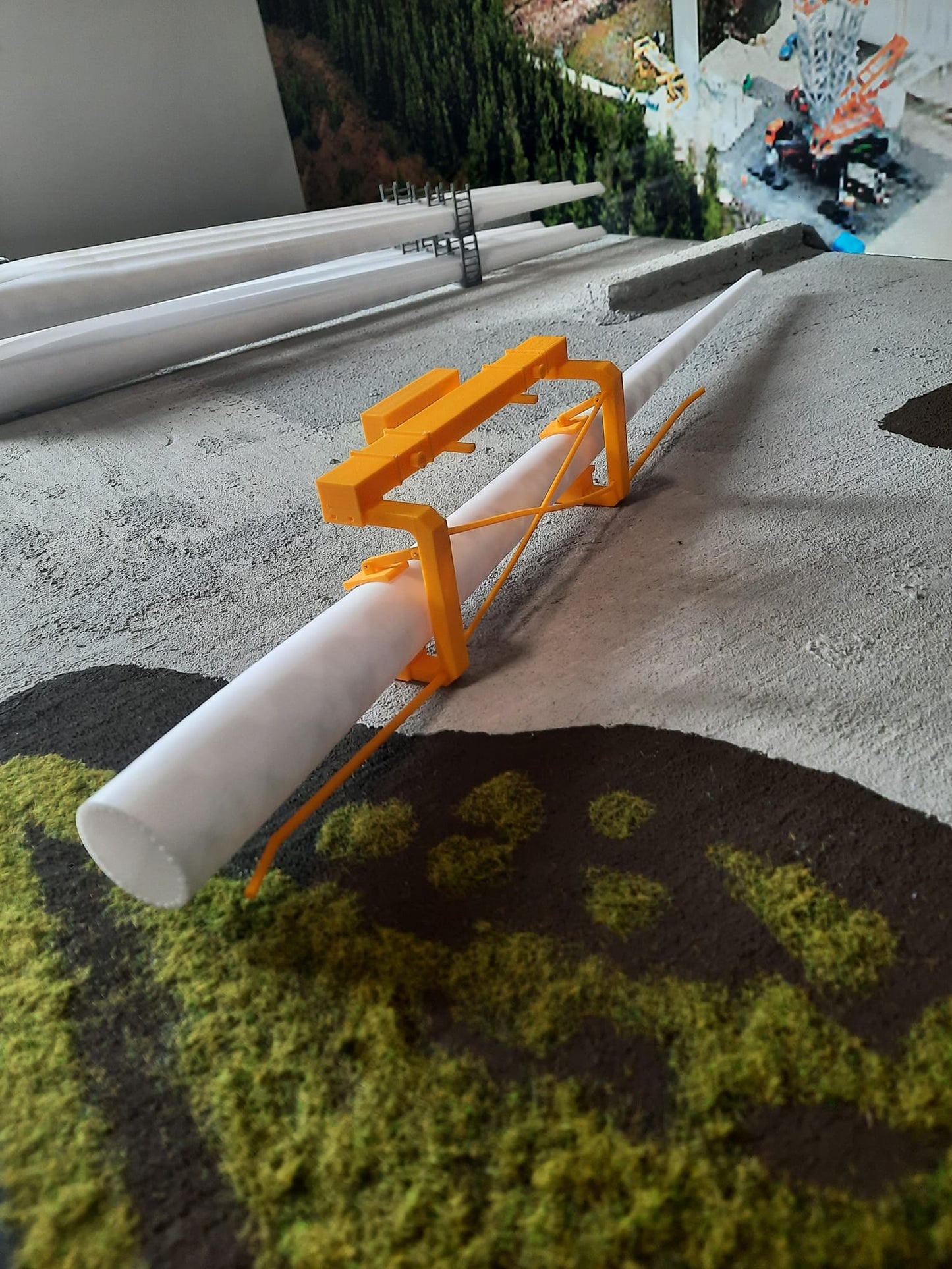 1:50 Scale Wind Turbine Blade Gripper