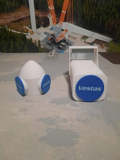 1:50 Scale Assembled Model Wind Turbine
