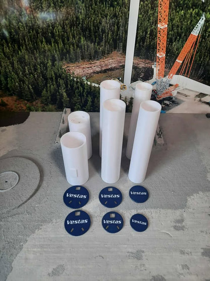 1:50 Scale Model Wind Turbine DIY KIT