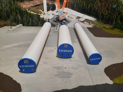 1:50 Scale Assembled Model Wind Turbine