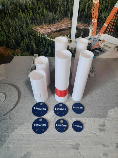 1:50 Scale Model Wind Turbine DIY KIT