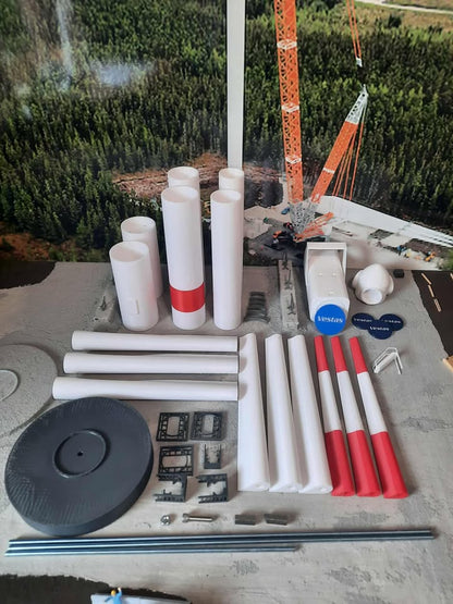 1:50 Scale Model Wind Turbine DIY KIT