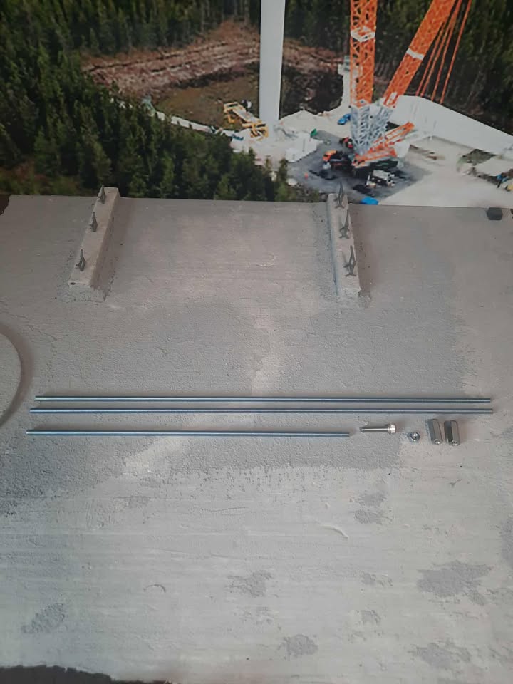 1:50 Scale Model Wind Turbine DIY KIT