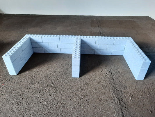 1:50 Scale Double Bay Material Bay
