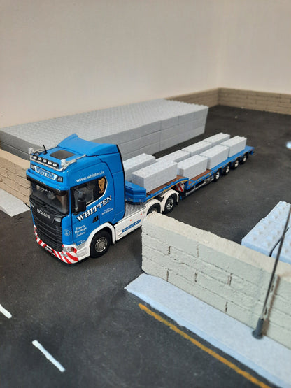 1:50 Scale Long Concrete Interlocking Block Load