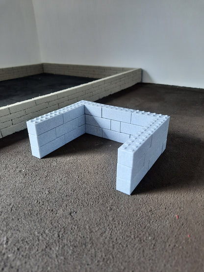 1:50 Scale Single Bay Material Bay