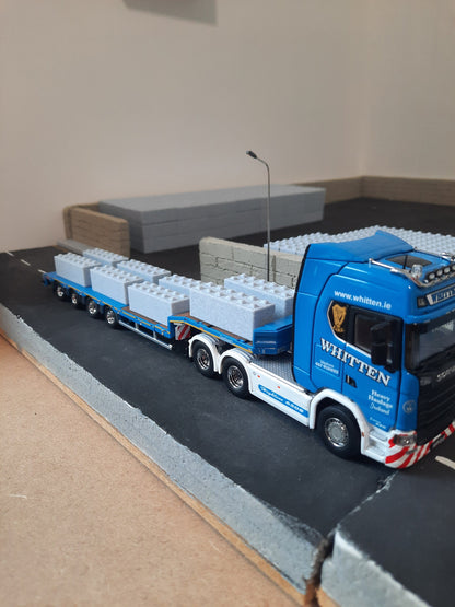 1:50 Scale Long Concrete Interlocking Block Load