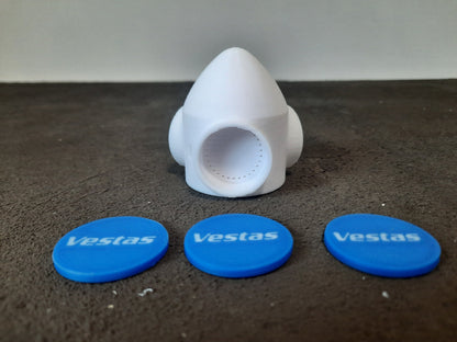 1:76 Scale Wind Turbine Hub Vestas
