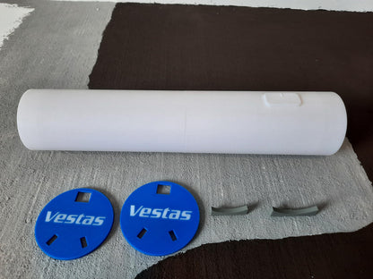 1:50 Scale Wind Turbine Base Tower Section Vestas