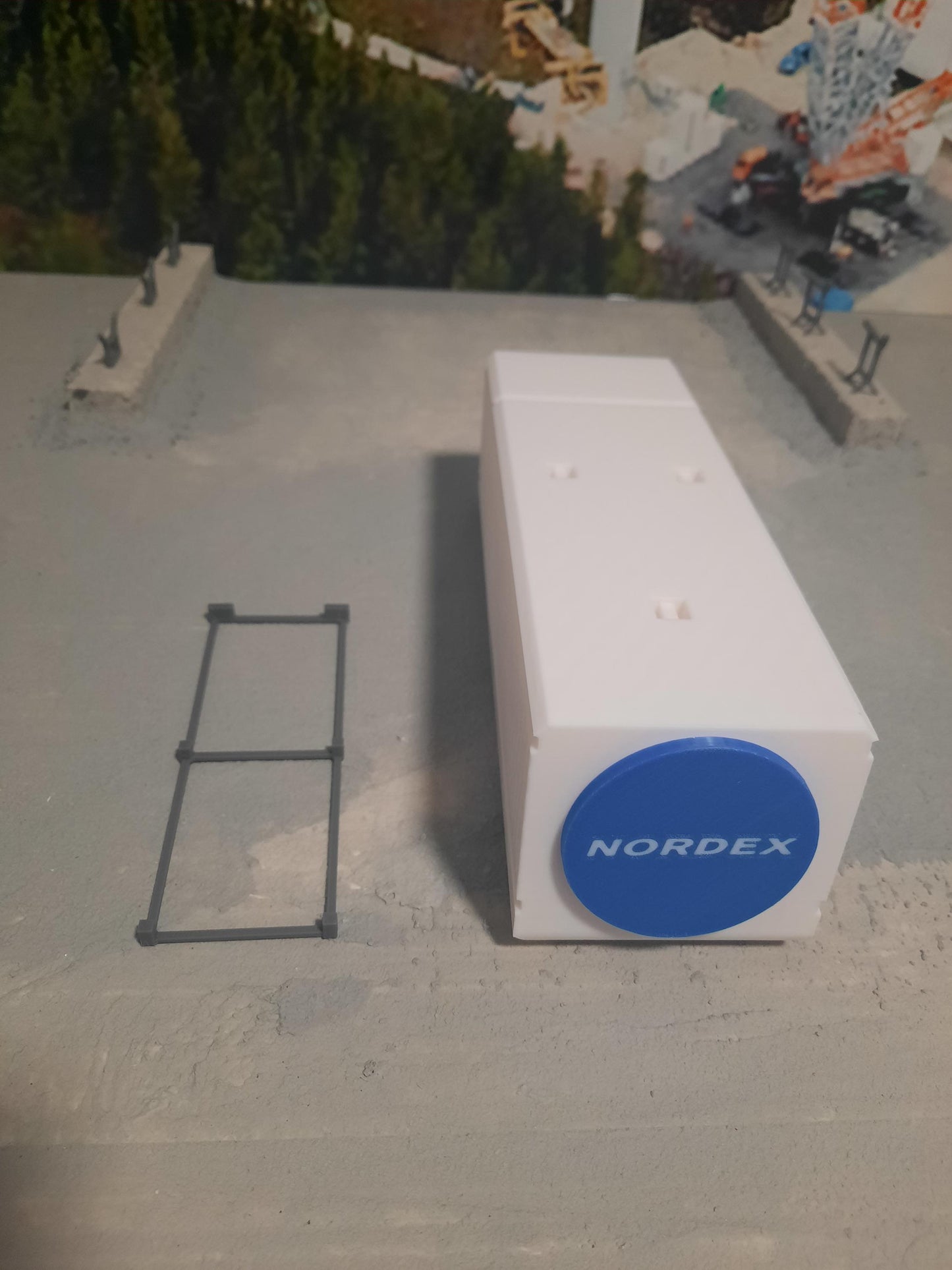1:50 Scale Wind Turbine Nacelle Nordex