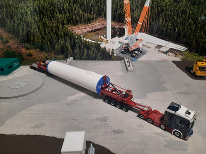 1:50 Scale Wind Turbine Base Tower Section Vestas