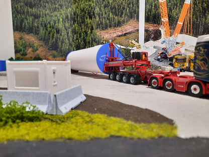 1:50 Scale Wind Turbine Base Tower Section Nordex