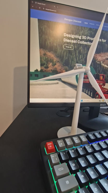 Desktop Miniature Wind Turbine - Scale Model Type 1