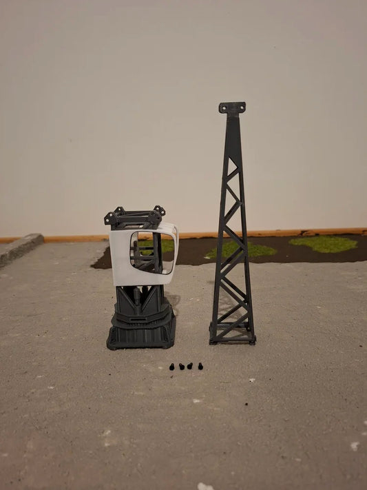 1:50 Scale Tower Crane Cabin & A Frame Load