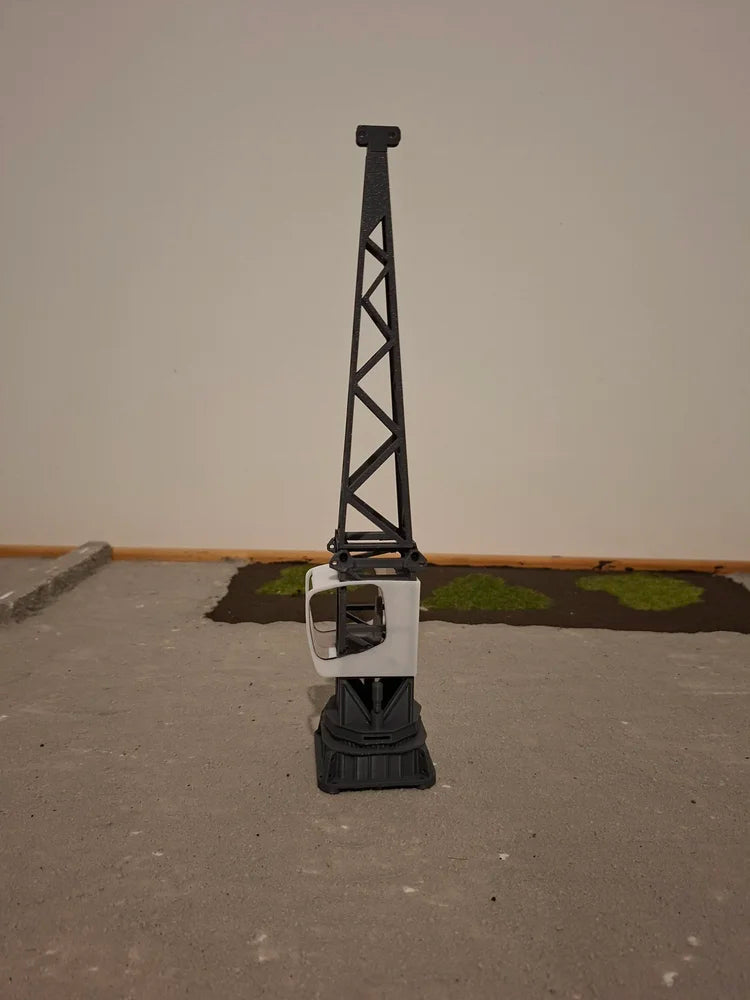 1:50 Scale Tower Crane Cabin & A Frame Load