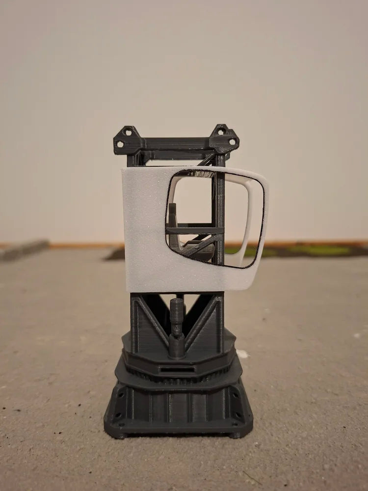 1:50 Scale Tower Crane Cabin & A Frame Load