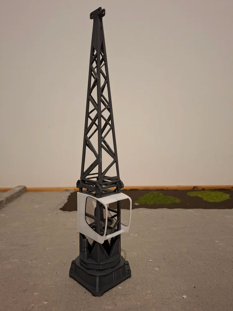1:50 Scale Tower Crane Cabin & A Frame Load