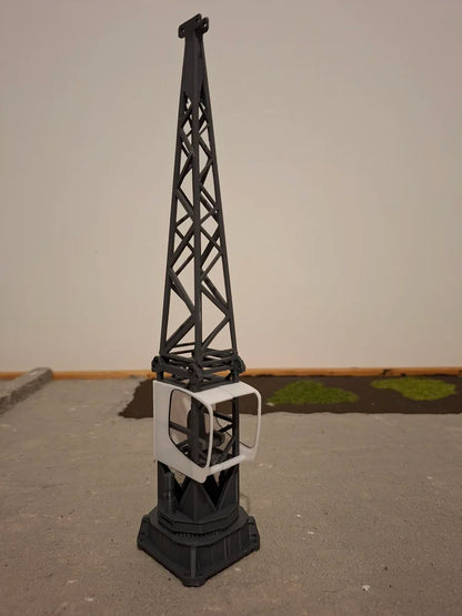 1:50 Scale Tower Crane Cabin & A Frame Load