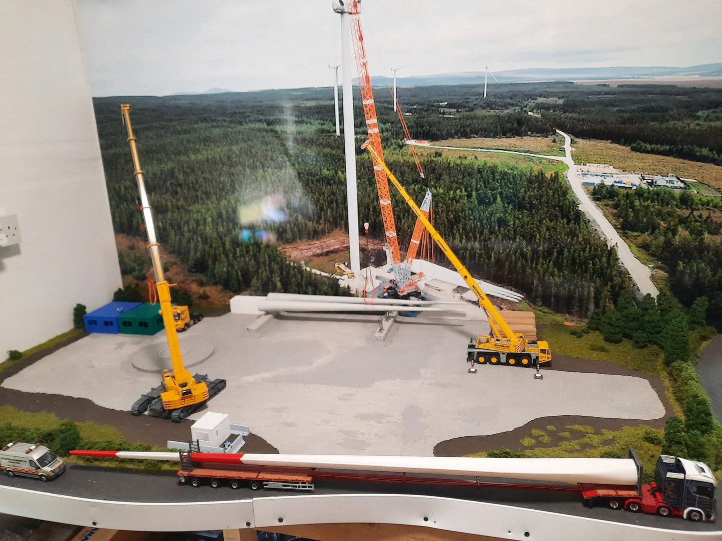1:50 Scale Long Wind Turbine Blade
