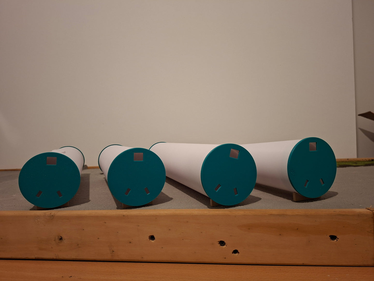 1:50 Scale Enercon Style Wind Turbine Assembled Kit