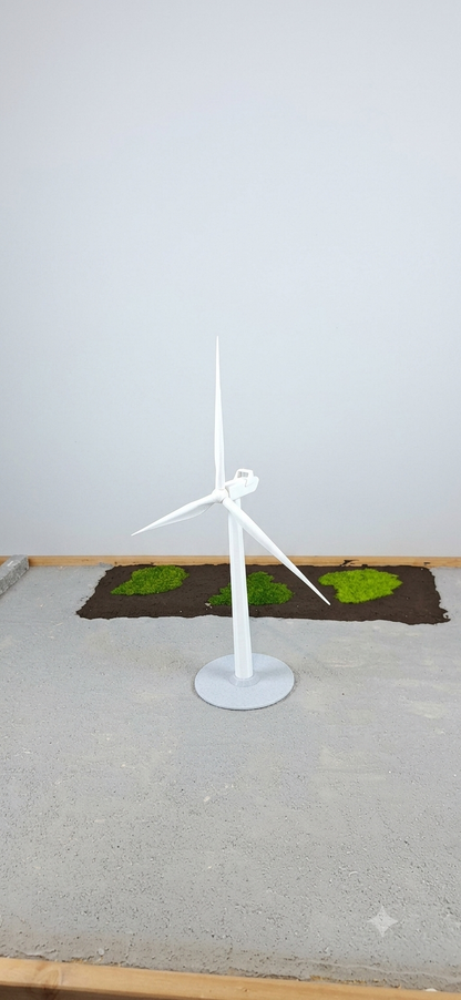Desktop Miniature Wind Turbine - Scale Model Type 1