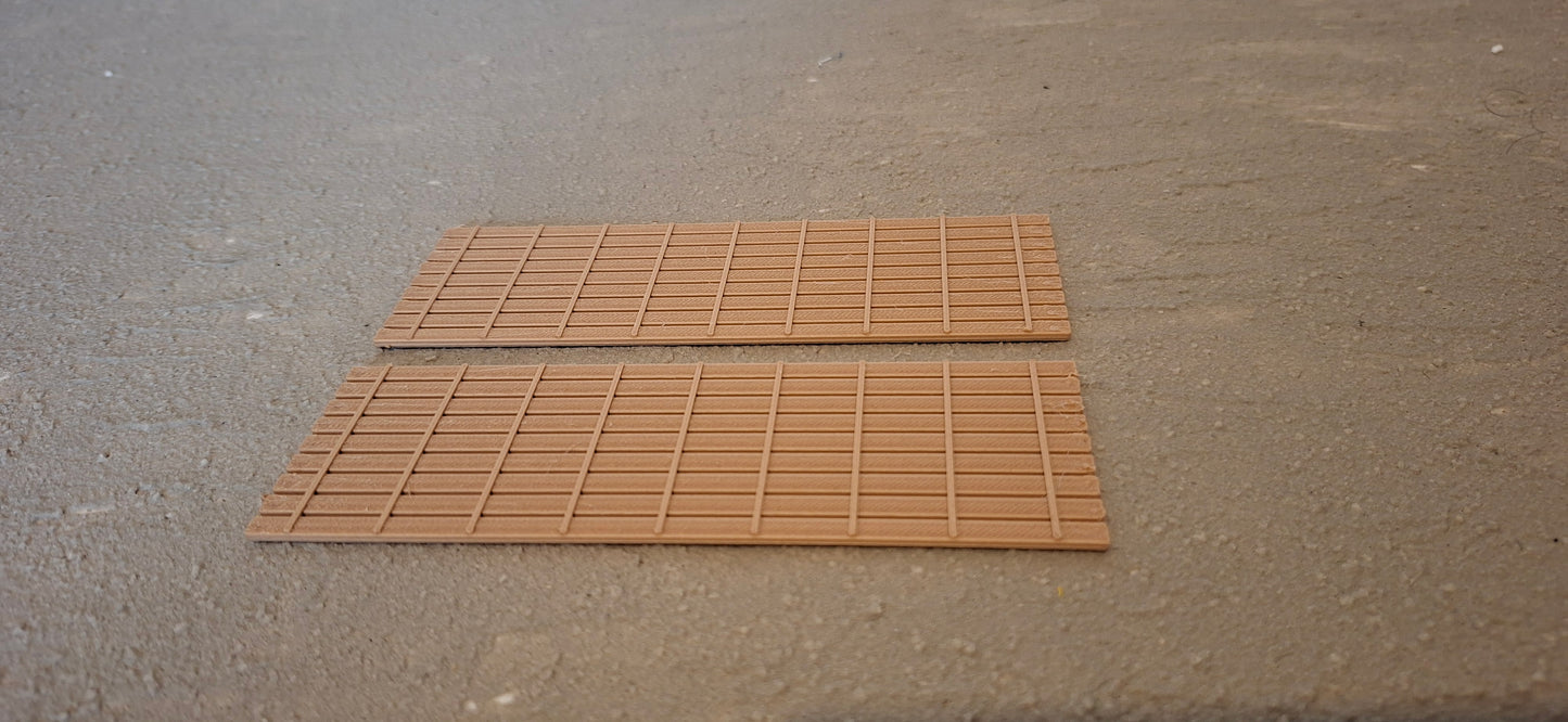 1:50 Scale Wooden Sheets. Pack of 16