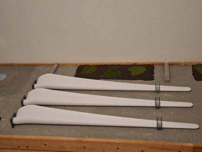 1:50 Scale Enercon Style Wind Turbine Assembled Kit