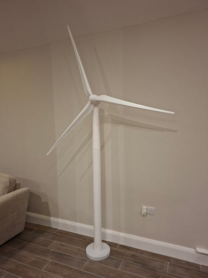 1:50 Scale Enercon Style Wind Turbine Assembled Kit