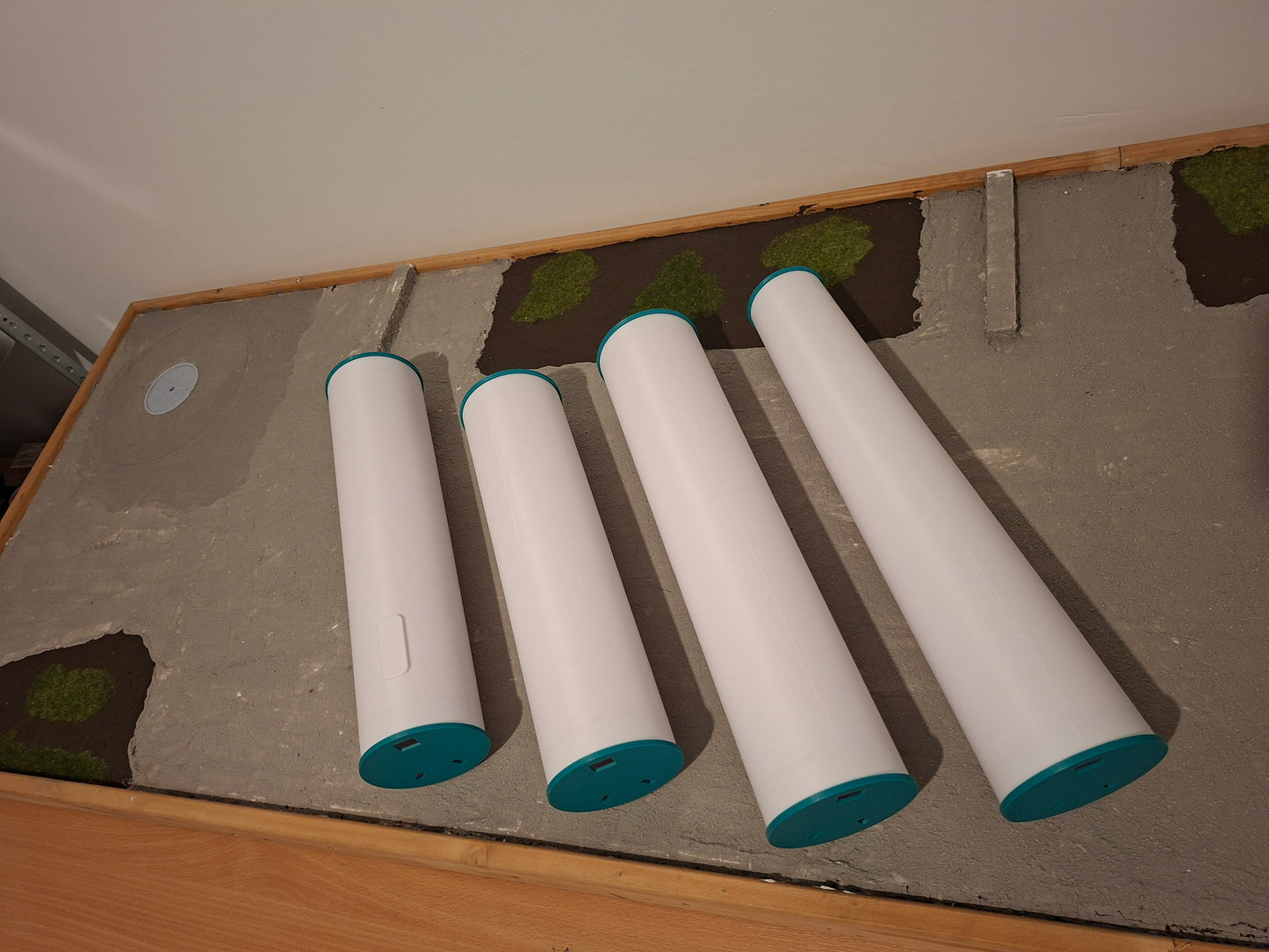 1:50 Scale Enercon Style Wind Turbine Assembled Kit