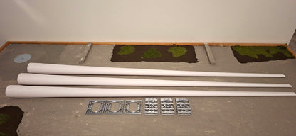 1:50 Scale Assembled Model Wind Turbine Type 2