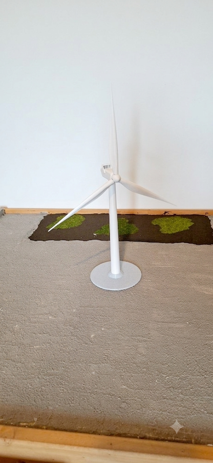 Desktop Miniature Wind Turbine - Scale Model Type 1
